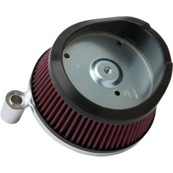 PartzBiz HD AN18-441 - Arlen Ness Big Sucker Stage 1 Air Cleaner for Harley 14-15 FLH/T -Chrome | 18-441 PartzBiz HD AN18-441 - Arlen Ness Big Sucker Stage 1 Air Cleaner for Harley 14-15 FLH/T -Chrome | 18-441