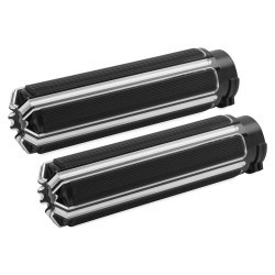 PartzBiz HD ANP-5010 - Arlen Ness Black 10 Gauge Comfort Hand Grips Indian Scout & Octane Pair | P-5010 PartzBiz HD ANP-5010 - Arlen Ness Black 10 Gauge Comfort Hand Grips Indian Scout & Octane Pair | P-5010