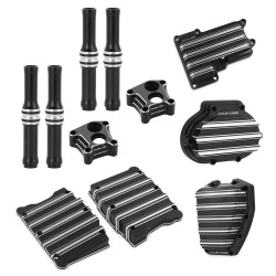 PartzBiz HD AN91-121 - Arlen Ness Black 10 Gauge มอเตอร์เกียร์ ฝาครอบเครื่องยนต์ Package Cable 08-16 | 91-121 PartzBiz HD AN91-121 - Arlen Ness Black 10 Gauge มอเตอร์เกียร์ ฝาครอบเครื่องยนต์ Package Cable 08-16 | 91-121
