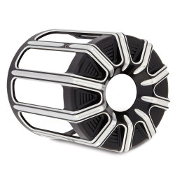 PartzBiz HD AN03-482 - Arlen Ness Black 10 Gauge Oil Filter Cover for Harley Twin Cam Models | 03-482 PartzBiz HD AN03-482 - Arlen Ness Black 10 Gauge Oil Filter Cover for Harley Twin Cam Models | 03-482