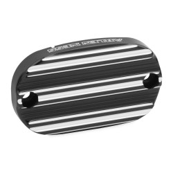 PartzBiz HD AN03-231 - Arlen Ness Black 10 Gauge Rear Brake Master Cylinder Cover 05-07 FLH 06-16 ST | 03-231 PartzBiz HD AN03-231 - Arlen Ness Black 10 Gauge Rear Brake Master Cylinder Cover 05-07 FLH 06-16 ST | 03-231
