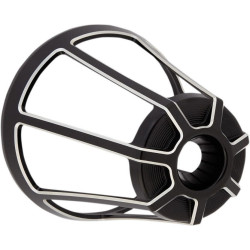 PartzBiz HD AN81-104 - Arlen Ness Black Beveled Cover for Monster Sucker Air Cleaners Harley | 81-104 PartzBiz HD AN81-104 - Arlen Ness Black Beveled Cover for Monster Sucker Air Cleaners Harley | 81-104