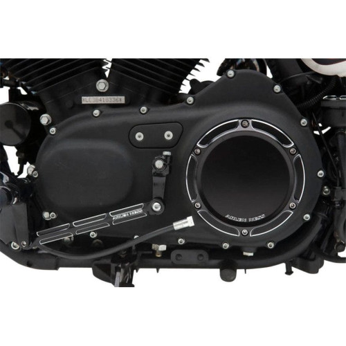 PartzBiz HD: 4423903-Arlen Ness Tech Black Beveled 5 Hole Derby Cover for Sportster XL '04-'16 | 03-486 PartzBiz HD: 4423903-Arlen Ness Tech Black Beveled 5 Hole Derby Cover for Sportster XL '04-'16 | 03-486