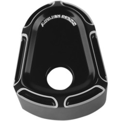 PartzBiz HD AN04-167 - Arlen Ness Black Beveled Ignition Switch Cover for Harley Touring 07-13 | 04-167 PartzBiz HD AN04-167 - Arlen Ness Black Beveled Ignition Switch Cover for Harley Touring 07-13 | 04-167