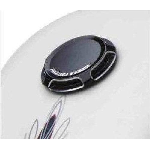 PartzBiz HD: 4423918-Arlen Ness Black Beveled Non-Vented Gas Cap Ratchet Style Harley 1982-1996 PartzBiz HD: 4423918-Arlen Ness Black Beveled Non-Vented Gas Cap Ratchet Style Harley 1982-1996