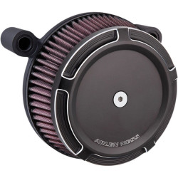 PartzBiz HD AN18-309 - Arlen Ness Black Big Sucker Stage I Air Cleaner w/ Beveled Cover M8 17-18 | 18-309 PartzBiz HD AN18-309 - Arlen Ness Black Big Sucker Stage I Air Cleaner w/ Beveled Cover M8 17-18 | 18-309
