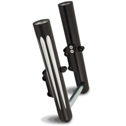 PartzBiz HD AN40-512 - Arlen Ness ขาตะเกียบ Hot Fork Lower Sliders Dual Disc Deep Cut Black Harley 14-15 FL | 40-512 PartzBiz HD AN40-512 - Arlen Ness ขาตะเกียบ Hot Fork Lower Sliders Dual Disc Deep Cut Black Harley 14-15 FL | 40-512