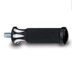 PartzBiz HD AN07-919 - Arlen Ness Black Deep Cut Fusion Shifter Brake Peg for Harley or Metric-07-919 PartzBiz HD AN07-919 - Arlen Ness Black Deep Cut Fusion Shifter Brake Peg for Harley or Metric-07-919