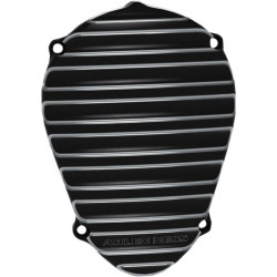 PartzBiz HD ANI-1167 - Arlen Ness Black Finned Cam Cover Cover Indian w/ 111" Thunderstroke Engine | I-1167 PartzBiz HD ANI-1167 - Arlen Ness Black Finned Cam Cover Cover Indian w/ 111" Thunderstroke Engine | I-1167