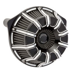 PartzBiz HD AN18-945 - Arlen Ness Black Inverted Series 10-Gauge Stage 1 Air Cleaner Harley XL 91-15 | 18-945 PartzBiz HD AN18-945 - Arlen Ness Black Inverted Series 10-Gauge Stage 1 Air Cleaner Harley XL 91-15 | 18-945
