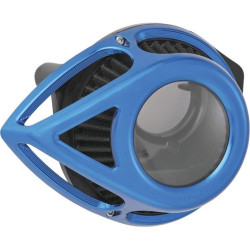 PartzBiz HD AN18-911 - Arlen Ness Blue Clear Tear Teardrop Stage 1 Air Cleaner for Harley Twin Cam 99-17 18-911 PartzBiz HD AN18-911 - Arlen Ness Blue Clear Tear Teardrop Stage 1 Air Cleaner for Harley Twin Cam 99-17 18-911