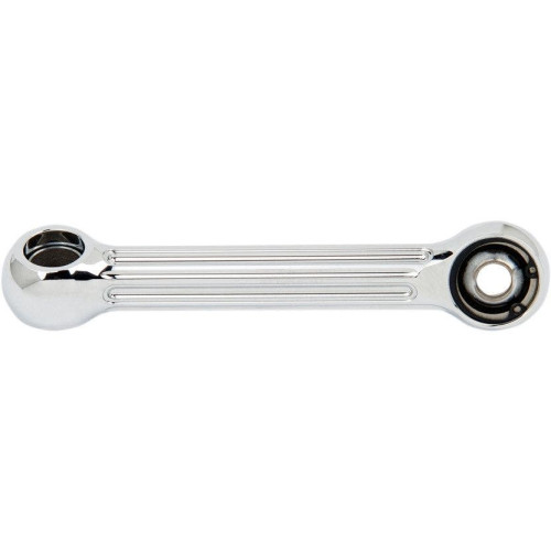 PartzBiz HD: 4423816-Arlen Ness Chrome 10 Gauge Billet เครื่องยนต์ Stabilizer Link สำหรับ Harley FLH/FLT 09-up 03-664 PartzBiz HD: 4423816-Arlen Ness Chrome 10 Gauge Billet เครื่องยนต์ Stabilizer Link สำหรับ Harley FLH/FLT 09-up 03-664