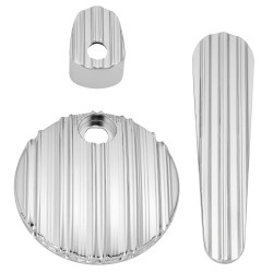 PartzBiz HD AN91-135 - Arlen Ness Chrome 10 Gauge Dash Accessory Pack Ignition Fuel Door Dash 14-16 | 91-135 PartzBiz HD AN91-135 - Arlen Ness Chrome 10 Gauge Dash Accessory Pack Ignition Fuel Door Dash 14-16 | 91-135