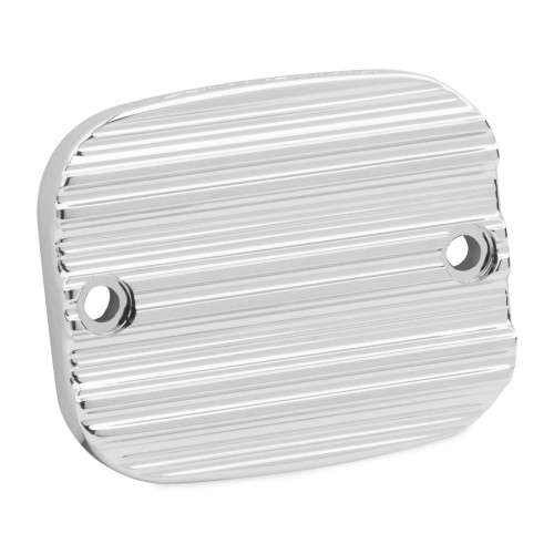 PartzBiz HD: 4423784-Arlen Ness Chrome 10 Gauge Front Master Cylinder Cover Harley FLH/T Softail Dyna | 03-228