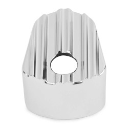 PartzBiz HD AN04-212 - Arlen Ness Chrome 10 Gauge Ignition Switch Cover for Harley Touring 14-16 | 04-212