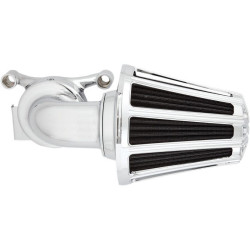 PartzBiz HD AN81-022 - Arlen Ness Chrome 10 Gauge Monster Sucker Air Cleaner Harley Big Twin Cam 99-17 | 81-022 PartzBiz HD AN81-022 - Arlen Ness Chrome 10 Gauge Monster Sucker Air Cleaner Harley Big Twin Cam 99-17 | 81-022