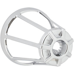 PartzBiz HD AN81-105 - Arlen Ness Chrome Beveled Cover for Monster Sucker Air Cleaners Harley | 81-105 PartzBiz HD AN81-105 - Arlen Ness Chrome Beveled Cover for Monster Sucker Air Cleaners Harley | 81-105