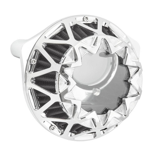 PartzBiz HD: 4423727-Arlen Ness Chrome Crossfire Performance เครื่องกรองอากาศ Harley TBW 08-16 PartzBiz HD: 4423727-Arlen Ness Chrome Crossfire Performance เครื่องกรองอากาศ Harley TBW 08-16