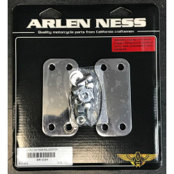 PartzBiz HD AN06-124 - Arlen Ness Chrome Front Fender Lift Brackets Adapters 21" Wheel Harley 14-18 PartzBiz HD AN06-124 - Arlen Ness Chrome Front Fender Lift Brackets Adapters 21" Wheel Harley 14-18