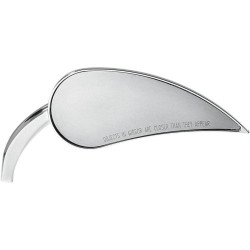 PartzBiz HD AN13-090/AN13-091 - Arlen Ness Chrome RAD III Teardrop Handlebar Mirrors for Harley & Metric Pair PartzBiz HD AN13-090/AN13-091 - Arlen Ness Chrome RAD III Teardrop Handlebar Mirrors for Harley & Metric Pair