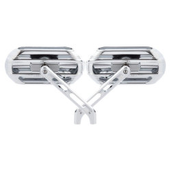 PartzBiz HD AN510-001 & AN510-003 - Arlen Ness Black Sidekick Oval Mirrors Left & Right Harley Universal 0640-1451 06401451 0640-1453 06401453 victory indian cruiser touring motorcycle PartzBiz HD AN510-001 & AN510-003 - Arlen Ness Black Sidekick Oval Mirrors Left & Right Harley Universal 0640-1451 06401451 0640-1453 06401453 victory indian cruiser touring motorcycle