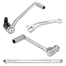 PartzBiz HD AN420-105 - Arlen Ness 420-105 Chrome Speedliner เท้าควบคุม Toe Shifter Harley 08-up FLH | 420-105 PartzBiz HD AN420-105 - Arlen Ness 420-105 Chrome Speedliner เท้าควบคุม Toe Shifter Harley 08-up FLH | 420-105
