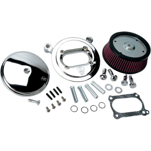 PartzBiz HD: 4423667-Arlen Ness Chrome Stage 1 กรองอากาศ Big Sucker พร้อมฝาครอบ Harley EFI FL 99-01 | 18-323 PartzBiz HD: 4423667-Arlen Ness Chrome Stage 1 กรองอากาศ Big Sucker พร้อมฝาครอบ Harley EFI FL 99-01 | 18-323