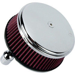 PartzBiz HD AN18-324 - Arlen Ness Chrome Stage 1 Big Sucker Air Filter w/ Cover Harley XL 91-16 | 18-324 PartzBiz HD AN18-324 - Arlen Ness Chrome Stage 1 Big Sucker Air Filter w/ Cover Harley XL 91-16 | 18-324
