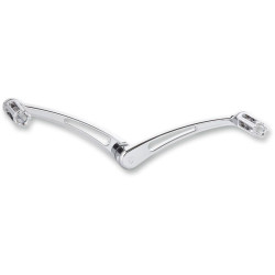 PartzBiz HD AN40-106 - Arlen Ness Chrome Standard 10 Gauge Heel Toe Shifter Levers สำหรับ Harley Touring 84-17 | 40-106 PartzBiz HD AN40-106 - Arlen Ness Chrome Standard 10 Gauge Heel Toe Shifter Levers สำหรับ Harley Touring 84-17 | 40-106