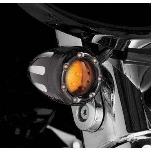 PartzBiz HD: 4423636-Arlen Ness 12-765 Black Deep Cut Amber Lens Turn Signal & LED Trim Ring Harley 2040-0838 20400838 262824 PartzBiz HD: 4423636-Arlen Ness 12-765 Black Deep Cut Amber Lens Turn Signal & LED Trim Ring Harley 2040-0838 20400838 262824
