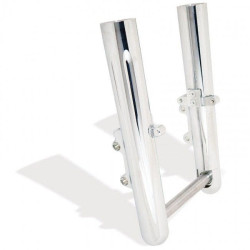 PartzBiz HD AN06-510 - Arlen Ness ขาตะเกียบร้อน Lower Sliders Dual Disc Deep Cut Chrome Harley 08-13 FL | 06-510 PartzBiz HD AN06-510 - Arlen Ness ขาตะเกียบร้อน Lower Sliders Dual Disc Deep Cut Chrome Harley 08-13 FL | 06-510