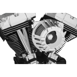 PartzBiz HD AN03-630 - Arlen Ness Deep Cut Chrome Pushrod Covers สำหรับ Harley 99-16 Twin Cam ชุด 4 ชิ้น | 03-630 PartzBiz HD AN03-630 - Arlen Ness Deep Cut Chrome Pushrod Covers สำหรับ Harley 99-16 Twin Cam ชุด 4 ชิ้น | 03-630