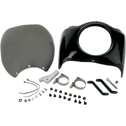 PartzBiz HD AN06-035 - Arlen Ness Direct Bolt On Cafe Fairing Kit ABS Plastic for Harley Dyna 06-Up | 06-035 PartzBiz HD AN06-035 - Arlen Ness Direct Bolt On Cafe Fairing Kit ABS Plastic for Harley Dyna 06-Up | 06-035