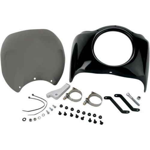 PartzBiz HD: 4423588-Arlen Ness Direct Bolt On Cafe Fairing Kit ABS Plastic for Harley Dyna 06-Up | 06-035 PartzBiz HD: 4423588-Arlen Ness Direct Bolt On Cafe Fairing Kit ABS Plastic for Harley Dyna 06-Up | 06-035