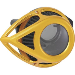 PartzBiz HD AN18-974 - Arlen Ness Gold Clear Tear Stage 1 เครื่องฟอกอากาศสำหรับ Harley M8 Milwaukee 8 17-up 18-974 PartzBiz HD AN18-974 - Arlen Ness Gold Clear Tear Stage 1 เครื่องฟอกอากาศสำหรับ Harley M8 Milwaukee 8 17-up 18-974