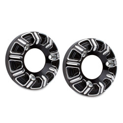 PartzBiz HD ANI-1106 - Arlen Ness I-1106 สีดำ 10 Gauge Exhaust Tips 15-19 Indian Scout คู่ 266654 266-654 1860-1264 18601264 PartzBiz HD ANI-1106 - Arlen Ness I-1106 สีดำ 10 Gauge Exhaust Tips 15-19 Indian Scout คู่ 266654 266-654 1860-1264 18601264