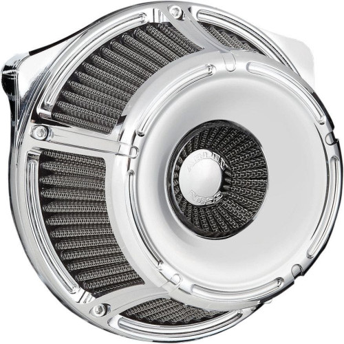 PartzBiz HD: 4423560-Arlen Ness Inverted Slot Track Chrome Stage 1 Air Cleaner Harley Twin Cam 99-15 | 18-922 PartzBiz HD: 4423560-Arlen Ness Inverted Slot Track Chrome Stage 1 Air Cleaner Harley Twin Cam 99-15 | 18-922