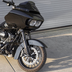 PartzBiz HD AN120-003 & AN120-000 - Arlen Ness 120-003 Method No Flex Fork Legs Radial Calipers Harley Touring 14-Up