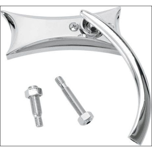 PartzBiz HD: 4423514-Arlen Ness Micro Chrome กระจกมองข้างขวา Four Point Harley หรือ Metric EACH | 13-417 PartzBiz HD: 4423514-Arlen Ness Micro Chrome กระจกมองข้างขวา Four Point Harley หรือ Metric EACH | 13-417