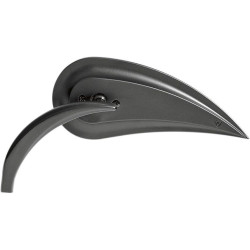 PartzBiz HD AN13-092 - Arlen Ness RAD III Black Die Cast Left Side Handlebar Mirror Harley Metric | 13-092 PartzBiz HD AN13-092 - Arlen Ness RAD III Black Die Cast Left Side Handlebar Mirror Harley Metric | 13-092
