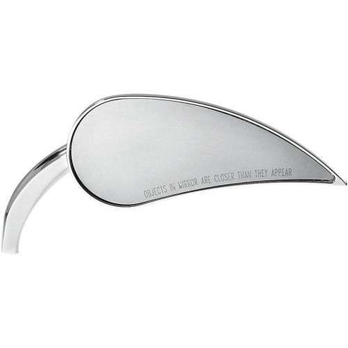 PartzBiz HD: 4423501-Arlen Ness RAD III Chrome Die Cast กระจกแฮนด์ด้านขวา Harley Metric | 13-091 PartzBiz HD: 4423501-Arlen Ness RAD III Chrome Die Cast กระจกแฮนด์ด้านขวา Harley Metric | 13-091
