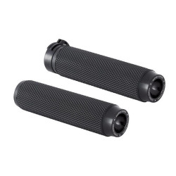 PartzBiz HD ANRC-500-000 - Arlen Ness Rough Crafts Black 1" Grips for Harley w/ Cable Throttle 84-21 PartzBiz HD ANRC-500-000 - Arlen Ness Rough Crafts Black 1" Grips for Harley w/ Cable Throttle 84-21