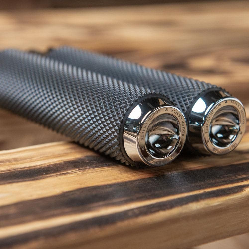 PartzBiz HD: 4423458-Arlen Ness Rough Crafts Chrome Knurled Foot Peg ชาย Clevis Mount Harley & Custom PartzBiz HD: 4423458-Arlen Ness Rough Crafts Chrome Knurled Foot Peg ชาย Clevis Mount Harley & Custom