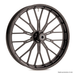 PartzBiz HD AN71-552 - Arlen Ness Titanium 18" x 5.5" Y-Spoke Rim Front Wheel Machined Motorcycle 71-552