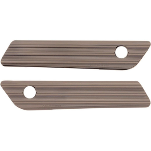 PartzBiz HD: 4423358-Arlen Ness 03-617 Titanium Saddlebag Latch Covers Billet Pair Harley Touring 14-21 PartzBiz HD: 4423358-Arlen Ness 03-617 Titanium Saddlebag Latch Covers Billet Pair Harley Touring 14-21