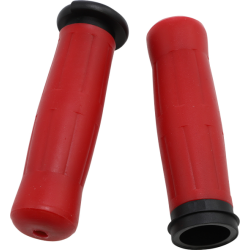 PartzBiz HD AG-OLD-69-RED-FLY - Avon Grips Red Old School 1" Rubber Grips OLD-69-SRED-FLY Harley TBW PartzBiz HD AG-OLD-69-RED-FLY - Avon Grips Red Old School 1" Rubber Grips OLD-69-SRED-FLY Harley TBW
