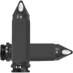 PartzBiz HD AG-MF-63B-AN-FL-SP - Avon Large Memory Foam Grips หมวกแหลมสีดำสำหรับ Harley Throttle By Wire | MF-63B-AN-FL-SP PartzBiz HD AG-MF-63B-AN-FL-SP - Avon Large Memory Foam Grips หมวกแหลมสีดำสำหรับ Harley Throttle By Wire | MF-63B-AN-FL-SP