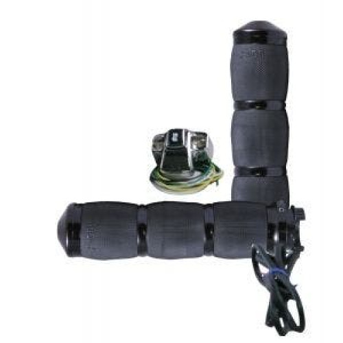 PartzBiz HD: 4423210-Avon MT Air Cushioned Anodized Heated Grips for Metric Cruisers | MT-AIR-90-ANO-HT PartzBiz HD: 4423210-Avon MT Air Cushioned Anodized Heated Grips for Metric Cruisers | MT-AIR-90-ANO-HT