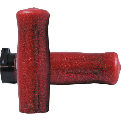 PartzBiz HD: 4423194-Avon Sparkle Red Rubber True Old School Soda Bottle Look 1” Grips Harley Cable | OLD-69-S-สีแดง PartzBiz HD: 4423194-Avon Sparkle Red Rubber True Old School Soda Bottle Look 1” Grips Harley Cable | OLD-69-S-สีแดง