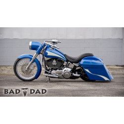 PartzBiz HD BAD-80953-2 - Bad Dad 21" Wrap Front Fender for Harley FLH/T Touring 14-Up 80953-2 PartzBiz HD BAD-80953-2 - Bad Dad 21" Wrap Front Fender for Harley FLH/T Touring 14-Up 80953-2